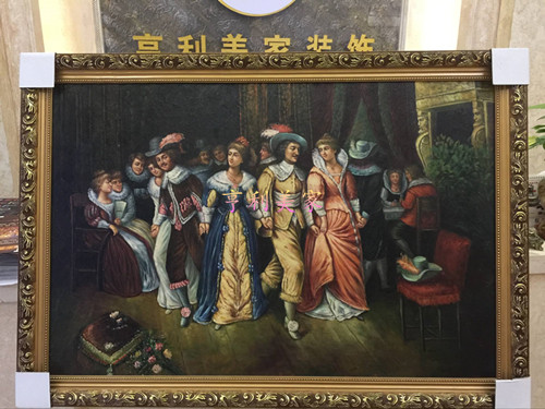 手绘油画系列